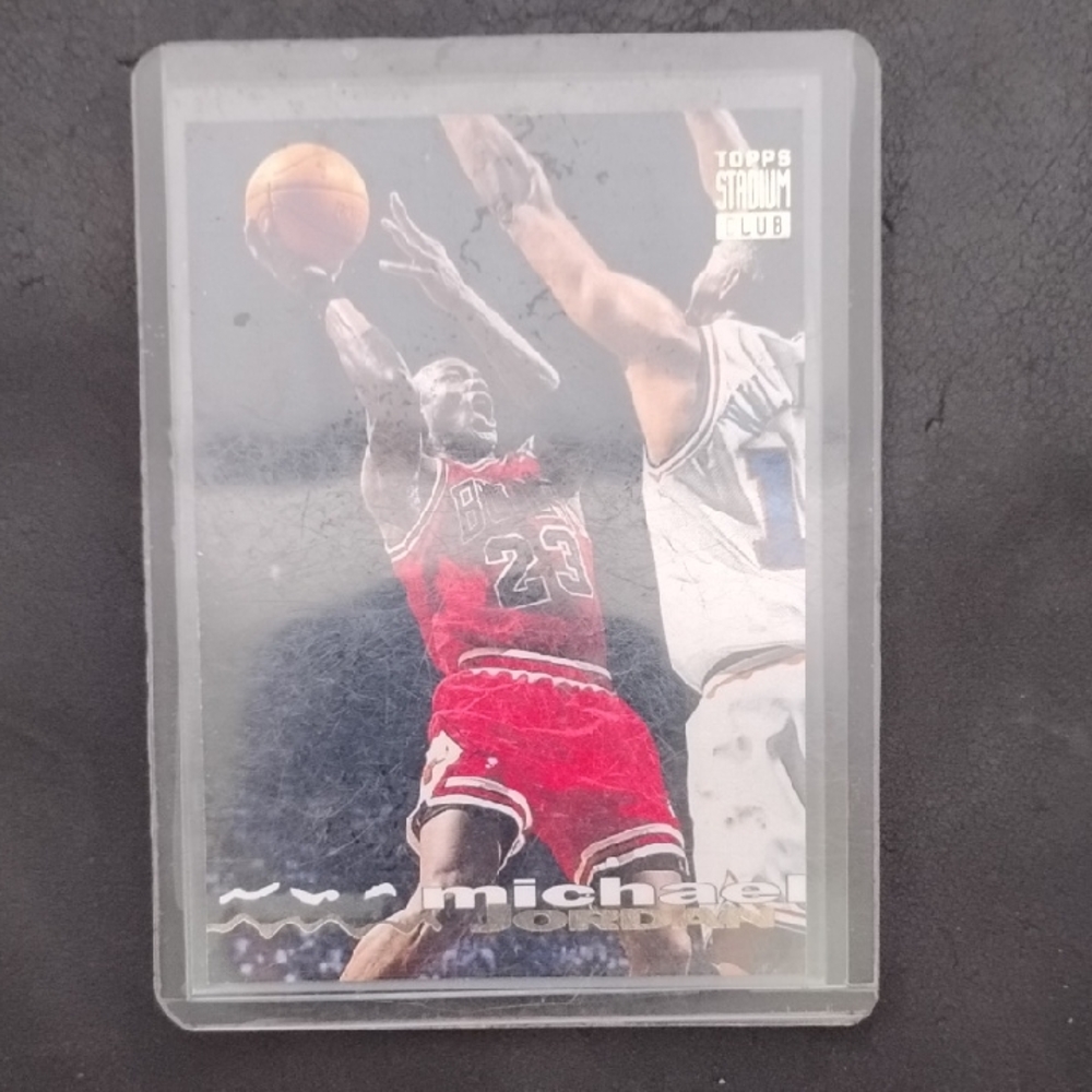 Michael Jordan Trading Card Holder